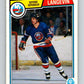 1983-84 O-Pee-Chee #11 Dave Langevin  New York Islanders  V26718