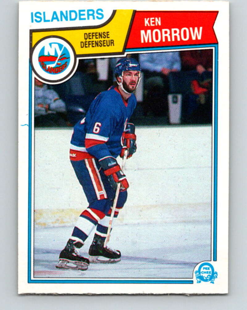 1983-84 O-Pee-Chee #13 Ken Morrow  New York Islanders  V26726