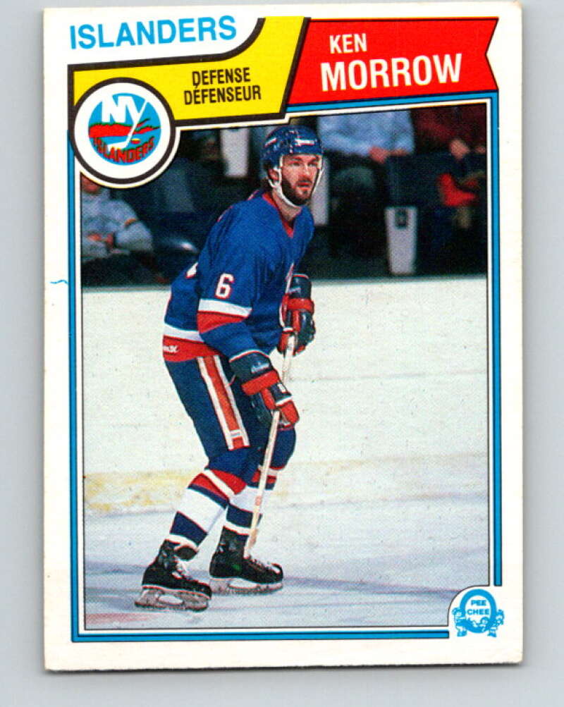 1983-84 O-Pee-Chee #13 Ken Morrow  New York Islanders  V26727