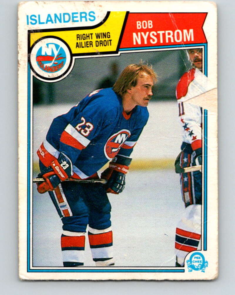 1983-84 O-Pee-Chee #14 Bob Nystrom  New York Islanders  V26730