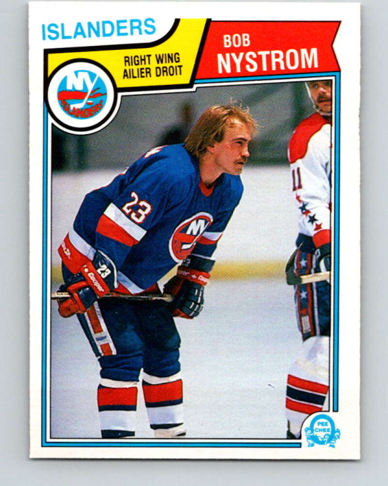 1983-84 O-Pee-Chee #14 Bob Nystrom  New York Islanders  V26731