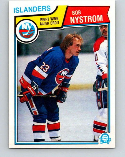 1983-84 O-Pee-Chee #14 Bob Nystrom  New York Islanders  V26735