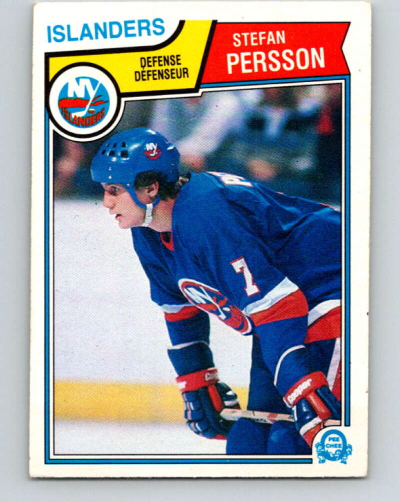 1983-84 O-Pee-Chee #15 Stefan Persson  New York Islanders  V26736