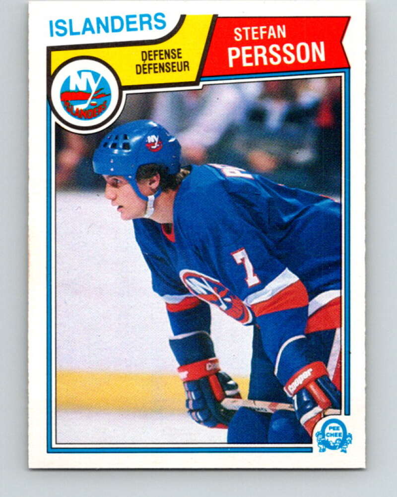 1983-84 O-Pee-Chee #15 Stefan Persson  New York Islanders  V26737