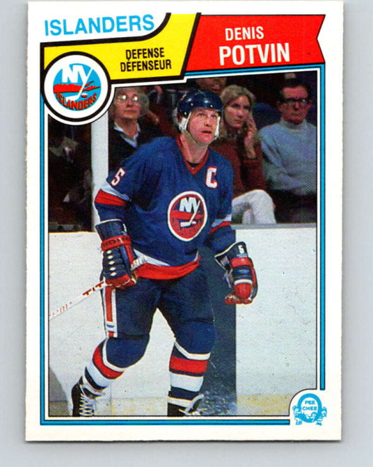 1983-84 O-Pee-Chee #16 Denis Potvin  New York Islanders  V26738