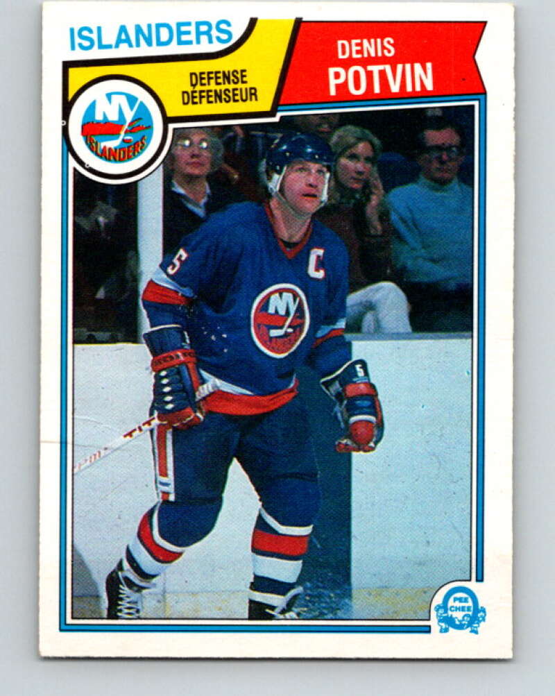 1983-84 O-Pee-Chee #16 Denis Potvin  New York Islanders  V26739