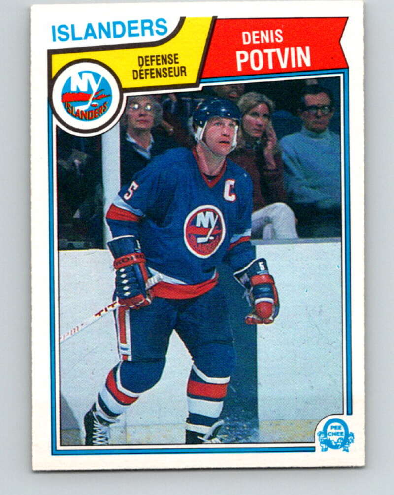1983-84 O-Pee-Chee #16 Denis Potvin  New York Islanders  V26740