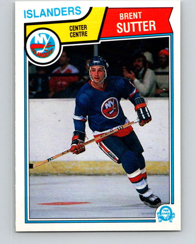 1983-84 O-Pee-Chee #18 Brent Sutter  New York Islanders  V26749