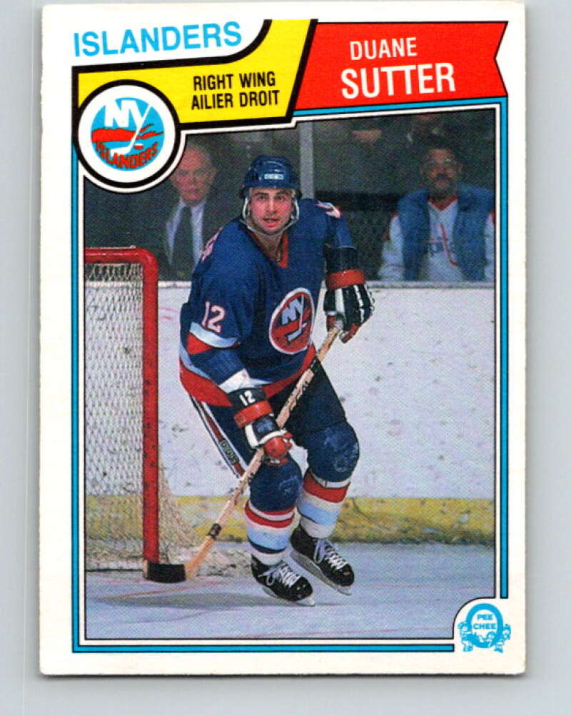 1983-84 O-Pee-Chee #19 Duane Sutter  New York Islanders  V26750