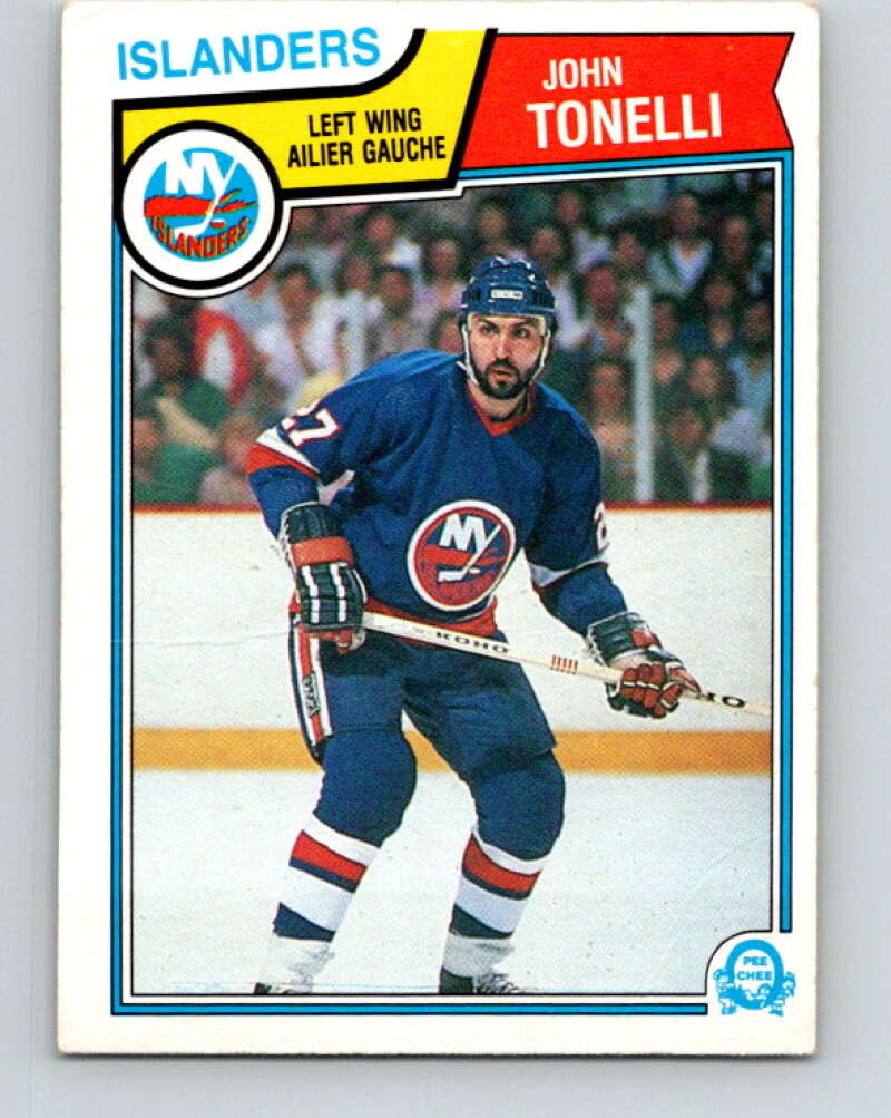 1983-84 O-Pee-Chee #20 John Tonelli  New York Islanders  V26755