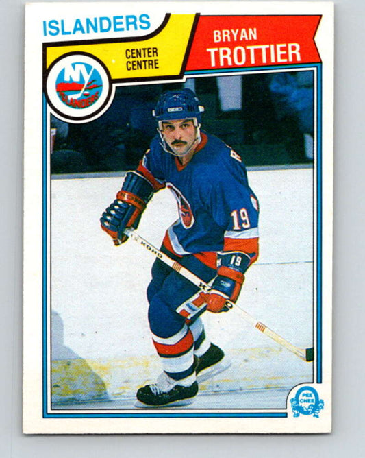1983-84 O-Pee-Chee #21 Bryan Trottier  New York Islanders  V26758