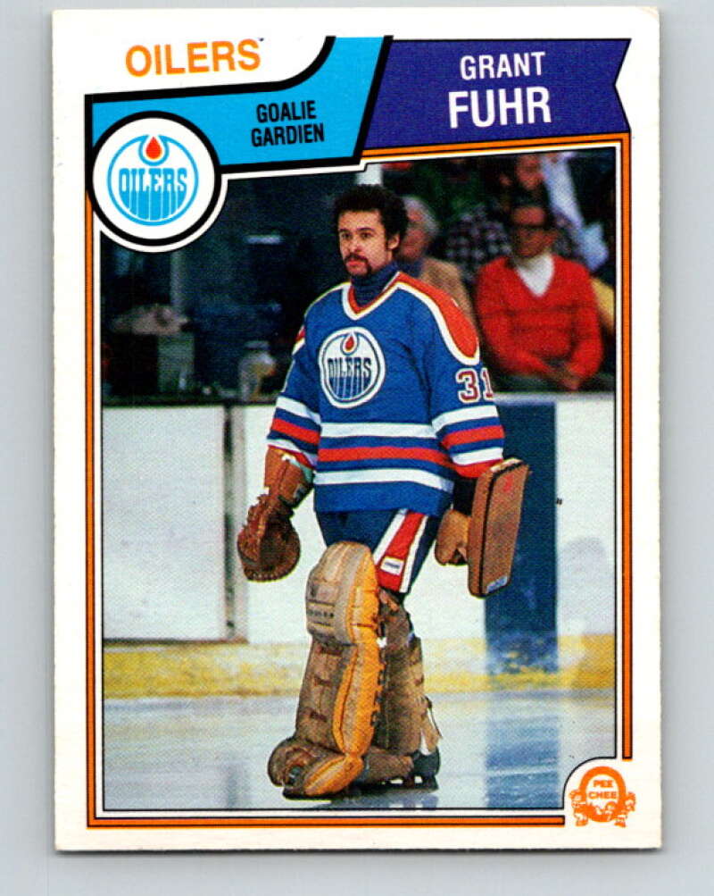 1983-84 O-Pee-Chee #27 Grant Fuhr  Edmonton Oilers  V26764