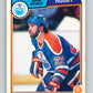 1983-84 O-Pee-Chee #28 Randy Gregg RC Rookie Oilers  V26771
