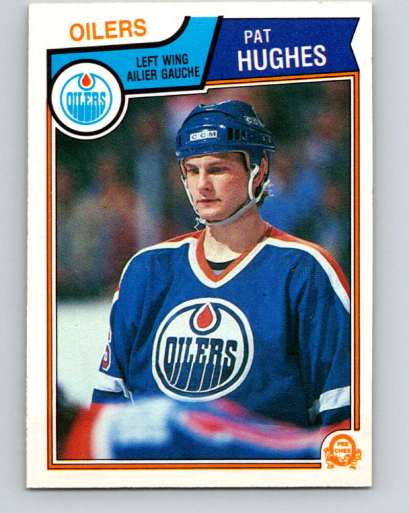 1983-84 O-Pee-Chee #31 Pat Hughes  Edmonton Oilers  V26776