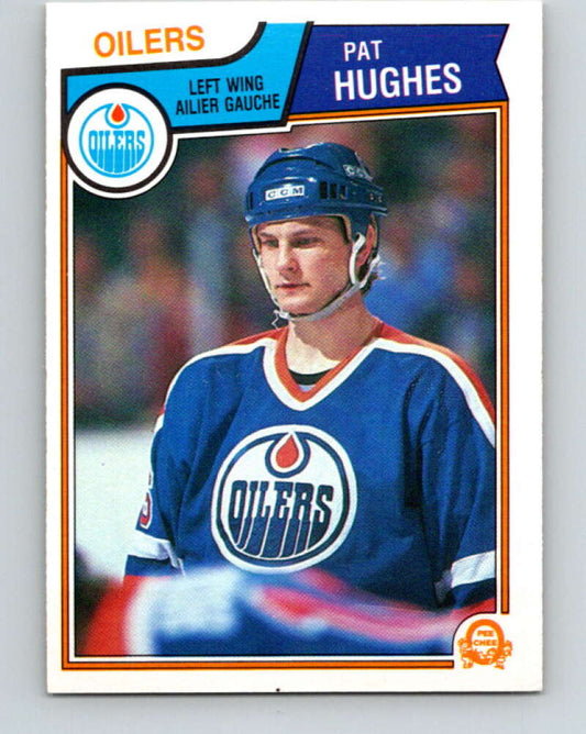 1983-84 O-Pee-Chee #31 Pat Hughes  Edmonton Oilers  V26777