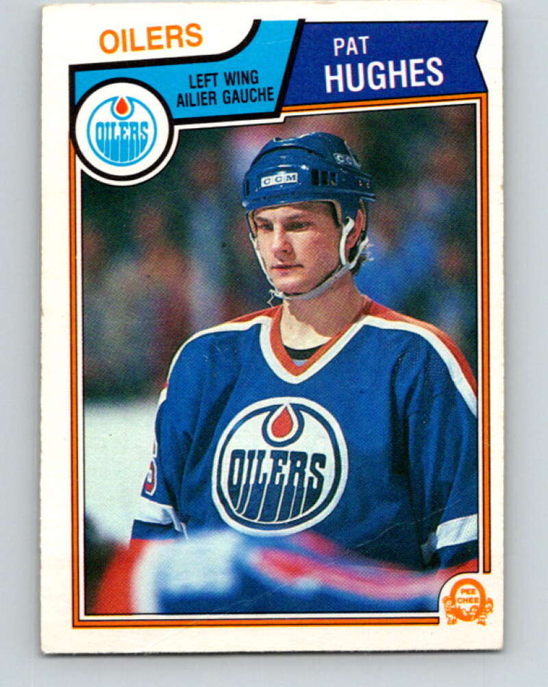 1983-84 O-Pee-Chee #31 Pat Hughes  Edmonton Oilers  V26778