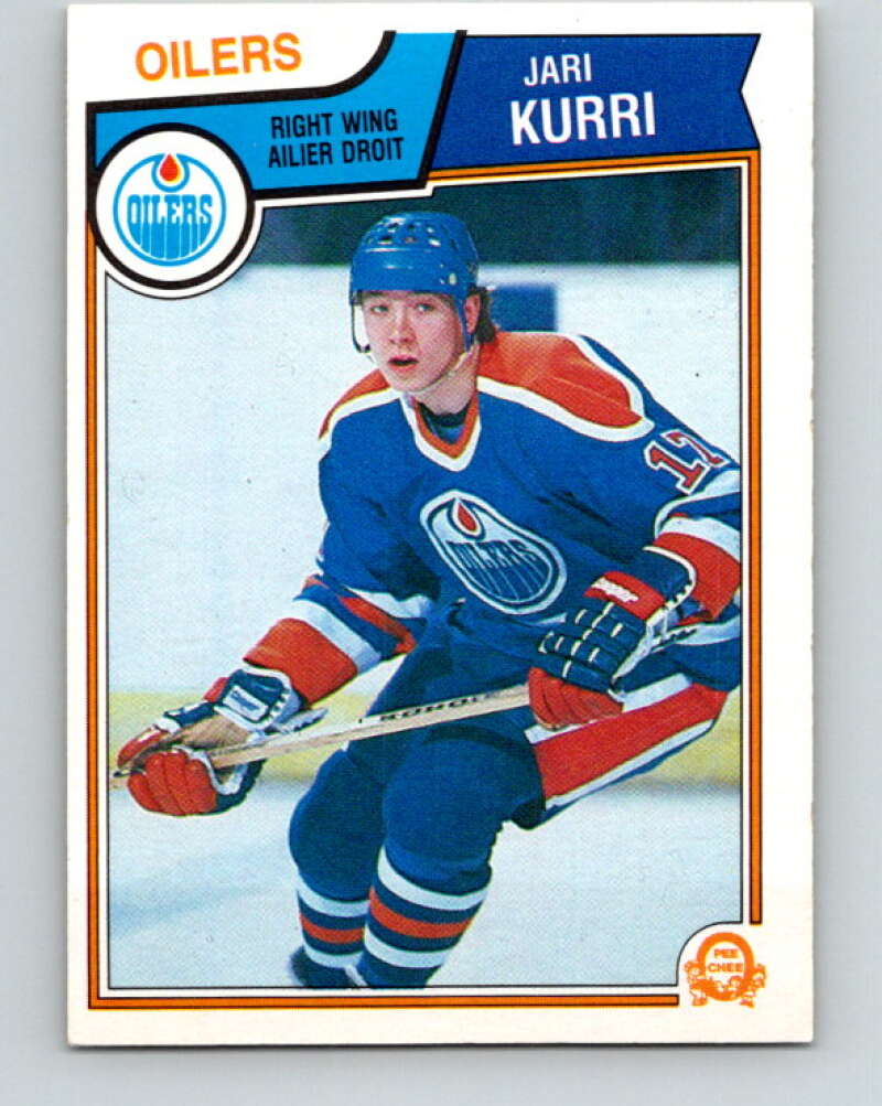 1983-84 O-Pee-Chee #34 Jari Kurri  Edmonton Oilers  V26787