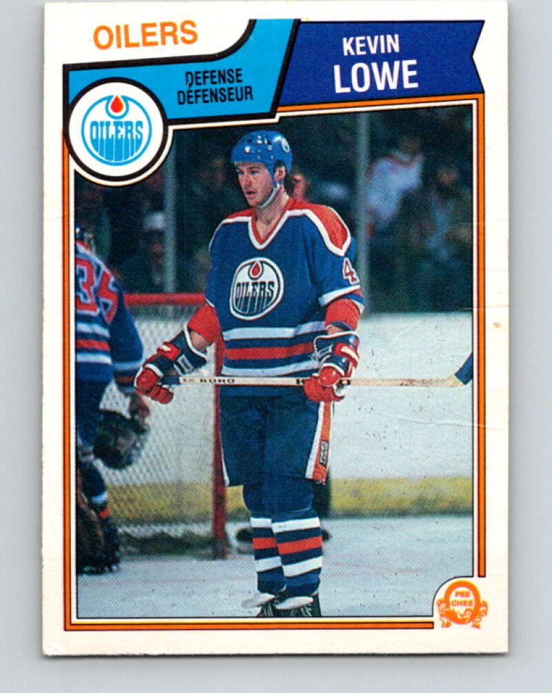 1983-84 O-Pee-Chee #37 Kevin Lowe  Edmonton Oilers  V26800