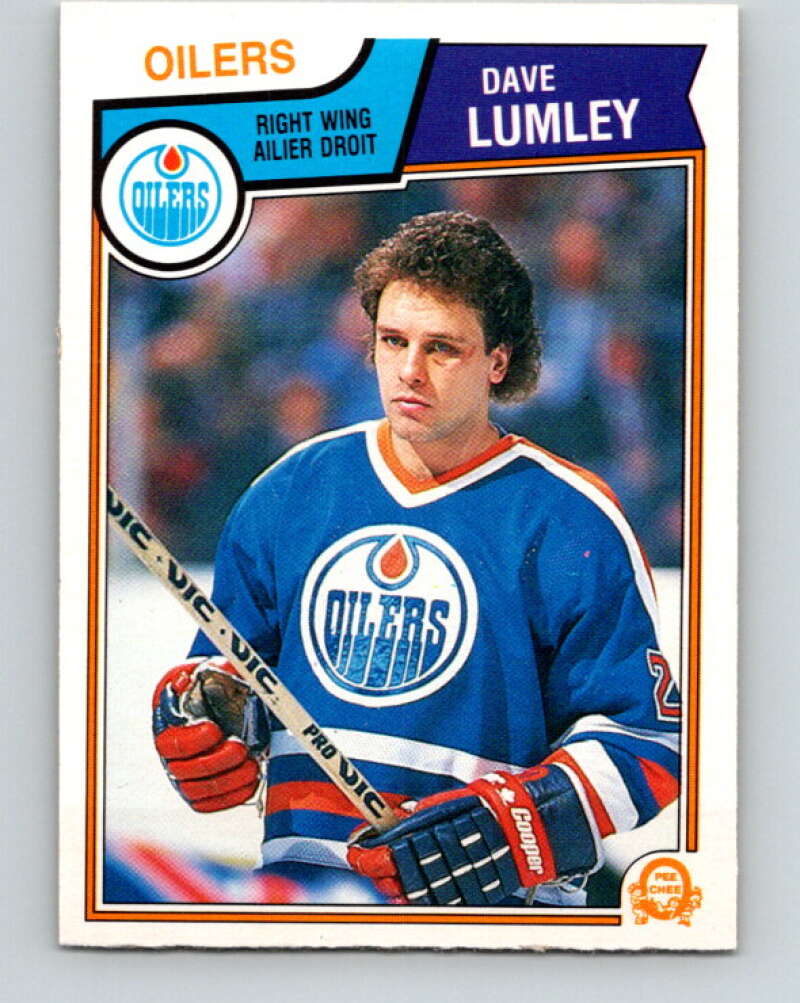 1983-84 O-Pee-Chee #38 Dave Lumley  Edmonton Oilers  V26801