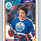 1983-84 O-Pee-Chee #38 Dave Lumley  Edmonton Oilers  V26802