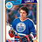 1983-84 O-Pee-Chee #38 Dave Lumley  Edmonton Oilers  V26804