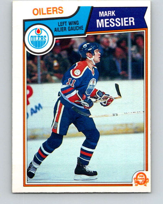 1983-84 O-Pee-Chee #39 Mark Messier  Edmonton Oilers  V26806
