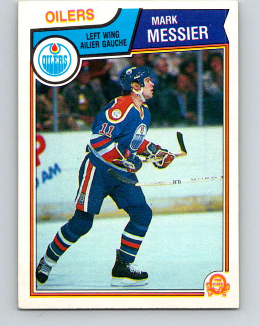1983-84 O-Pee-Chee #39 Mark Messier  Edmonton Oilers  V26807