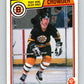 1983-84 O-Pee-Chee #46 Bruce Crowder  Boston Bruins  V26828