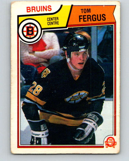 1983-84 O-Pee-Chee #49 Tom Fergus  Boston Bruins  V26842