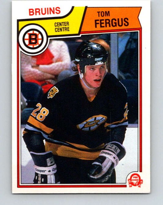 1983-84 O-Pee-Chee #49 Tom Fergus  Boston Bruins  V26844