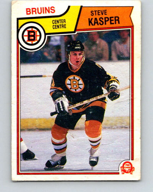 1983-84 O-Pee-Chee #50 Steve Kasper  Boston Bruins  V26845
