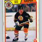 1983-84 O-Pee-Chee #50 Steve Kasper  Boston Bruins  V26846