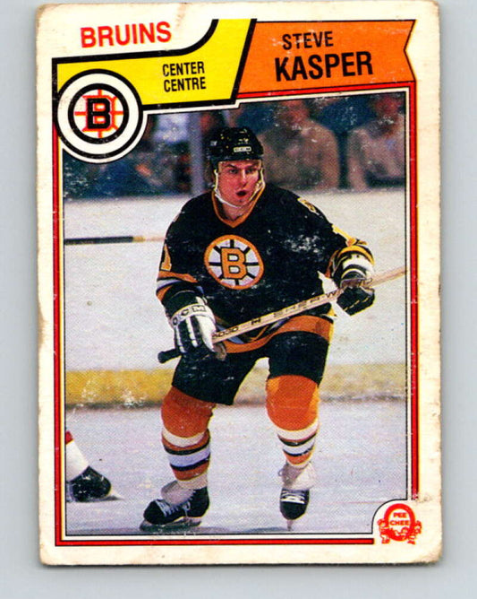 1983-84 O-Pee-Chee #50 Steve Kasper  Boston Bruins  V26846