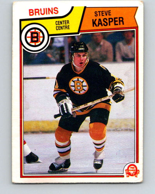 1983-84 O-Pee-Chee #50 Steve Kasper  Boston Bruins  V26847