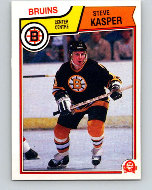 1983-84 O-Pee-Chee #50 Steve Kasper  Boston Bruins  V26850