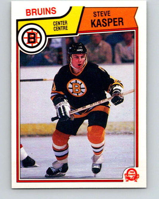 1983-84 O-Pee-Chee #50 Steve Kasper  Boston Bruins  V26851