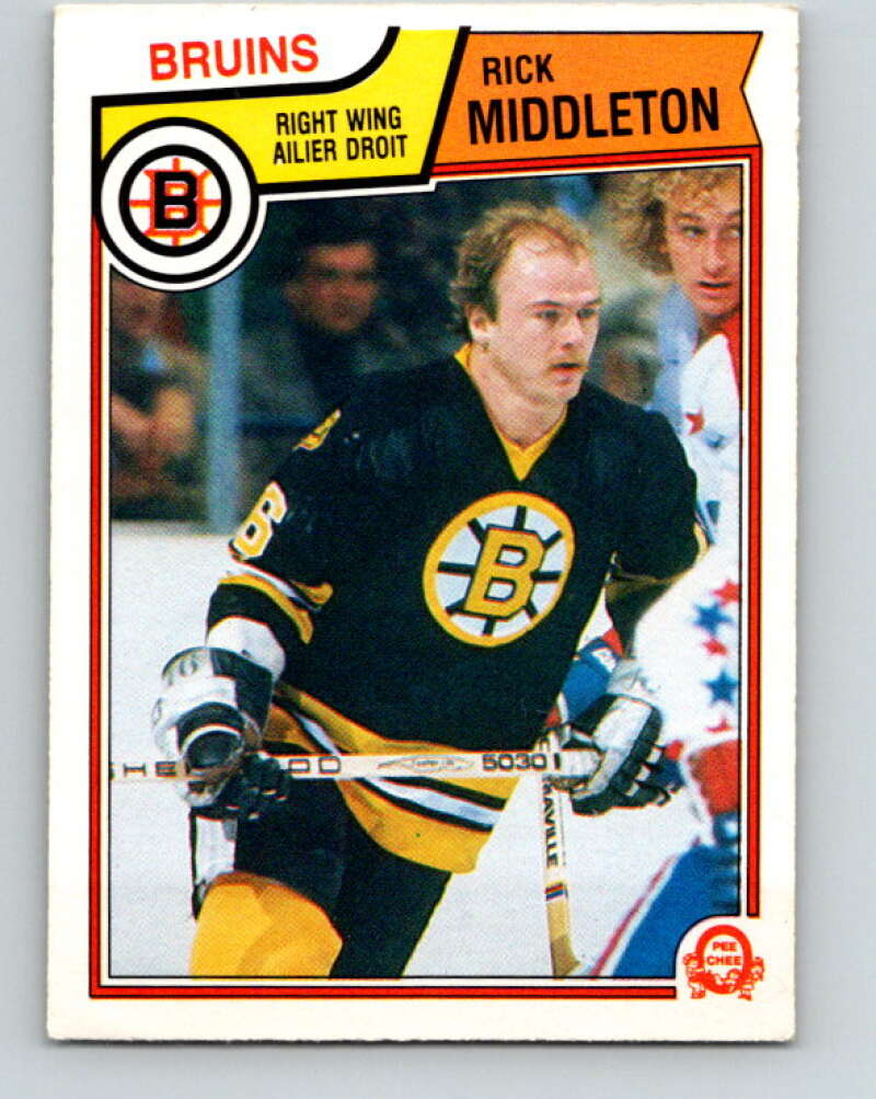 1983-84 O-Pee-Chee #54 Rick Middleton  Boston Bruins  V26858