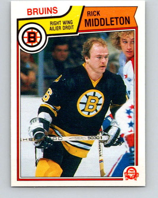 1983-84 O-Pee-Chee #54 Rick Middleton  Boston Bruins  V26861