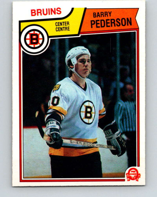1983-84 O-Pee-Chee #57 Barry Pederson  Boston Bruins  V26871