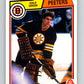 1983-84 O-Pee-Chee #58 Pete Peeters  Boston Bruins  V26881
