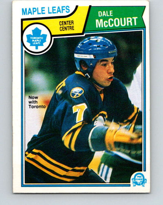 1983-84 O-Pee-Chee #66 Dale McCourt  Toronto Maple Leafs  V26902