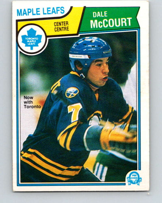 1983-84 O-Pee-Chee #66 Dale McCourt  Toronto Maple Leafs  V26903