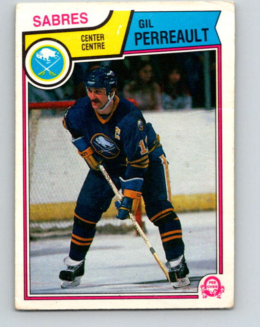 1983-84 O-Pee-Chee #67 Gilbert Perreault  Buffalo Sabres  V26909