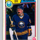 1983-84 O-Pee-Chee #68 Brent Peterson  RC Rookie Sabres  V26917