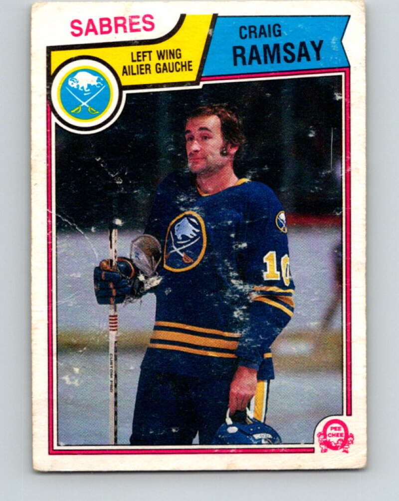 1983-84 O-Pee-Chee #69 Craig Ramsay  Buffalo Sabres  V26920