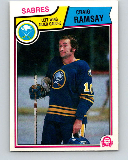 1983-84 O-Pee-Chee #69 Craig Ramsay  Buffalo Sabres  V26921