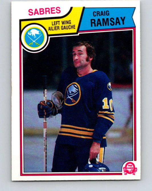 1983-84 O-Pee-Chee #69 Craig Ramsay  Buffalo Sabres  V26922