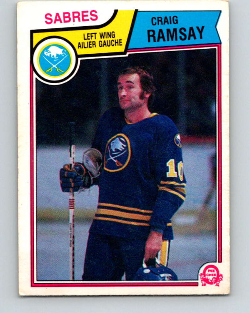 1983-84 O-Pee-Chee #69 Craig Ramsay  Buffalo Sabres  V26923