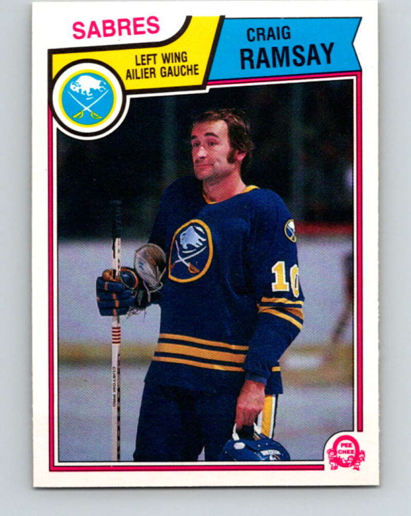 1983-84 O-Pee-Chee #69 Craig Ramsay  Buffalo Sabres  V26926