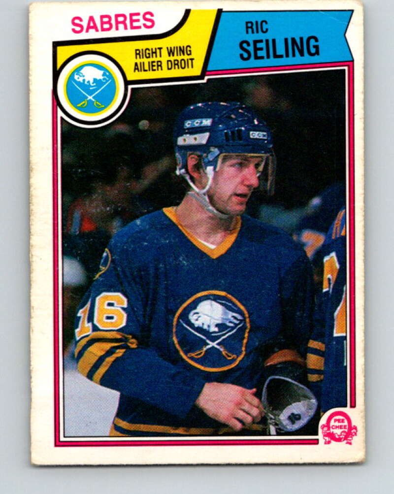 1983-84 O-Pee-Chee #72 Ric Seiling  Buffalo Sabres  V26941